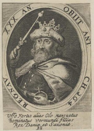 Bildnis des Uffo, König von Dänemark