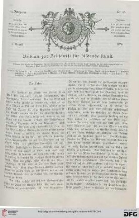 Heft 43 (8. August 1878)