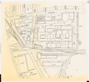 Gartenanlage Siemens & Halske, Berlin-Siemensstadt: Planungsunterlage Übersichtsplan 1:1000