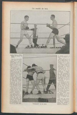 Un match de box