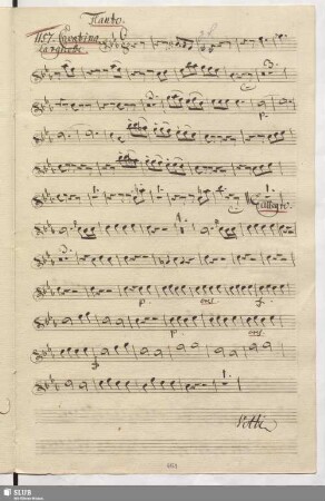 1157. Cavatina: Quello è il tetto quello è il nido / Cimarosa, D.