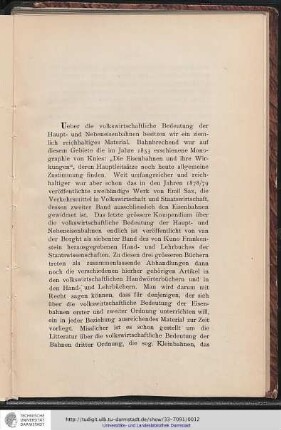 Einleitung, Überleitung und Ausführung