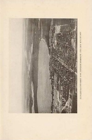 Flugzeugaufnahme von Friedrichshagen und dem Müggelsee