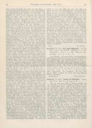156-157 [Rezension] Romundt, Henrich, Vernunft als Christentum