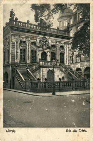 Leipzig: die alte Börse