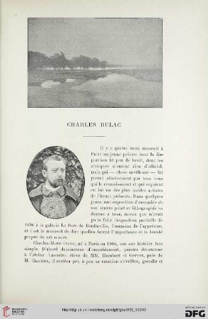 3. Pér. 21.1899: Charles Dulac