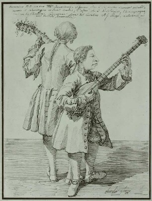Zwei Musikanten