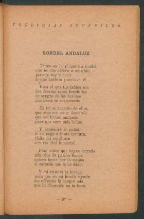 Rondel andaluz