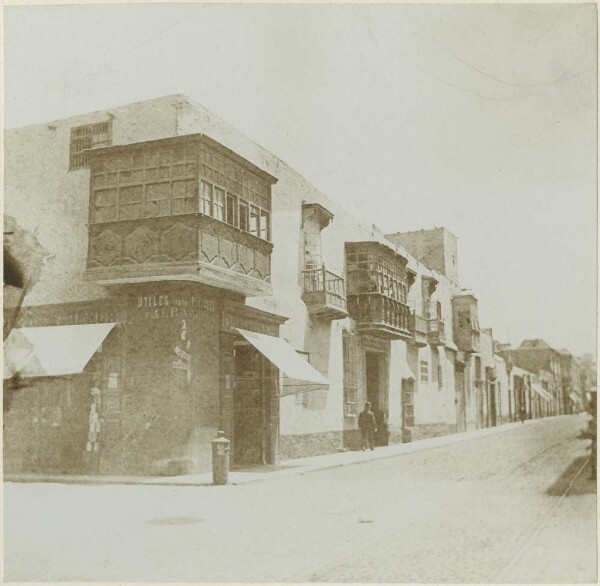 City view of Lima - street scene