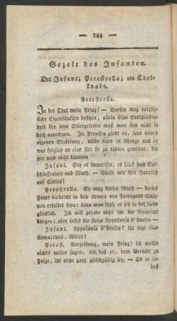 Gezelt des Infanten