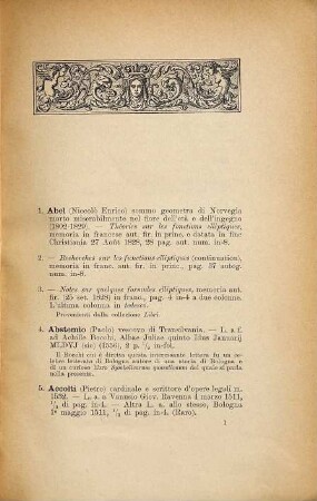 Catalogo degli autografi Manzoni-Borghesi : appartenuti al fu Conte Giacomo Manzoni