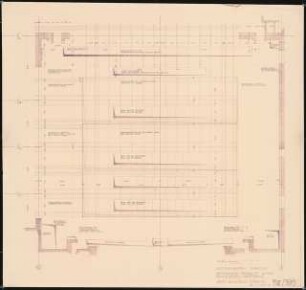 Nationaltheater, München: Bühnenhaus: Bühnenboden Hauptbühne 1:50