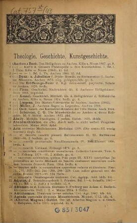 Katalog. [43.] 1896, 19. Okt.