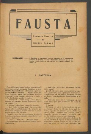 Fausta : Romance heróico