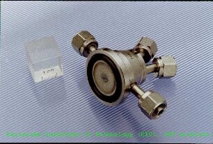 Mikrostrukturbauteil der Hauptabteilung Versuchstechnik (HVT)