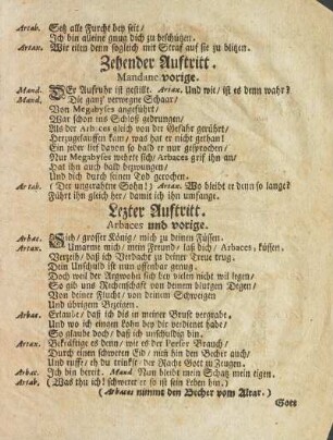 Zehender Auftritt