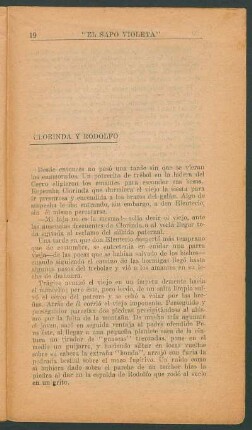 Clorinda y Rodolfo