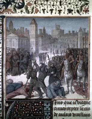 Des cas des nobles hommes et femmes — Vitellius, Folio 260recto