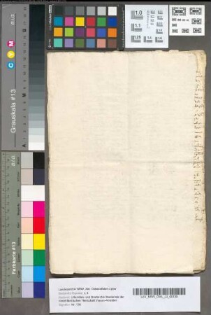 Uiterste wil van Reinould, Heer te Brederode, Vrijheer te Vianen, 20 Juli 1552. Gelijktijdig gewaarmerkt afschrift van een afschrift van 21 März 1584 van een gewaarmerkt afschrift. Uittreksel uit een codicil van denzelfden van 19 September 1556, in het Fransch, z. j. Gelijktijdig afschrift van een vierde gewaarmerkt afschrift van 4 Januari 1585. Gemerkt H.