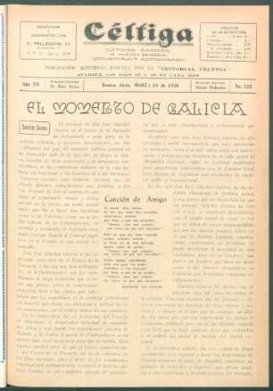 Canción de Amigo