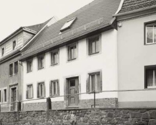 Mittweida, Wohnhaus : Mittweida, Wohnhaus, Burgstädter Straße 53, um 1830, Straßenansicht