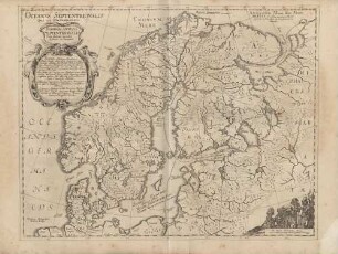 Germania Antiqua Septentrionalis ; Cum finitimis regionibus Scythicis et Sarmaticis