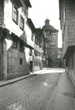Esslingen am Neckar, Wolfstor : Esslingen am Neckar. Wolfstor. Stadtseite