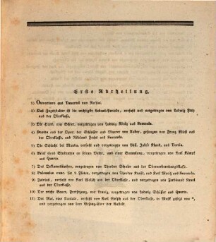 Einladung zu den Reklamations- und Musik-Uebungen von der Königl. Studien-Anstalt zu Zweibrücken am 1. Mai 1828, Nachmittags 3 Uhr, im Theatergebäude