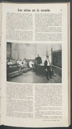 Los niños en la escuela