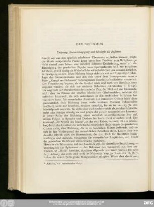 Der Sufismus