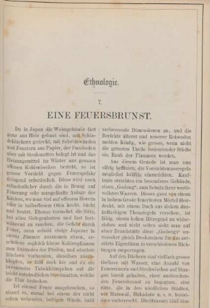 7. Eine Feuersbrunst