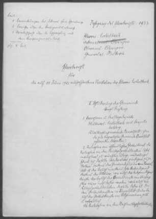 Eschelbach-Kesselfeld: Pfarrbericht 1933