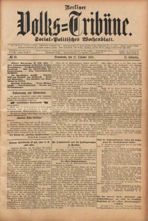 Berliner Volks-Tribüne