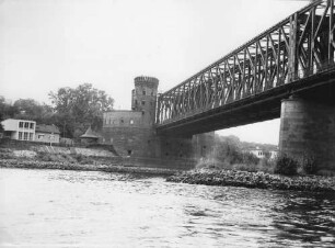 Eisenbahnbrücke Mainz-Süd/Rhein