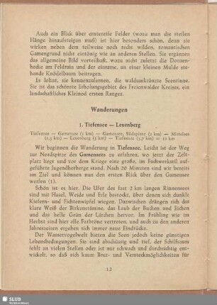 Wanderungen
