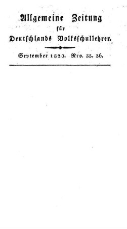 35/36: Heft 35/36