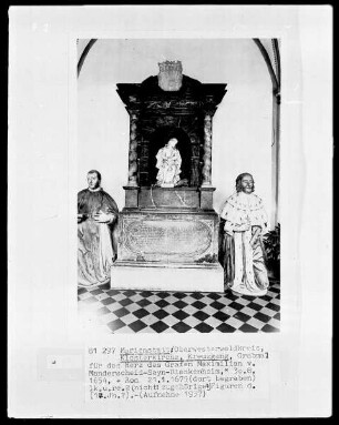 Grabmal für das Herz des Grafen Maximilian von Manderscheid-Sayn-Blankenheim