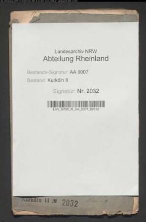 Verpachtung von 72 Morgen Ackerland zu Sechtem