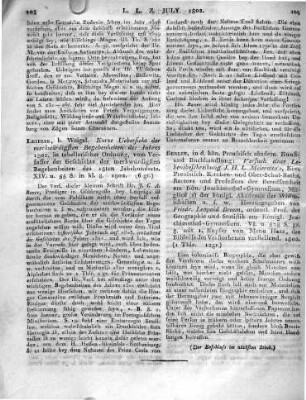 Leipzig, b. Weigel: Kurze Uebersicht der merkwürdigsten Begebenheiten des Jahres 1801. in tabellarischer Ordnung, vom Verfasser der Geschichte der merkwürdigsten Begebenheiten des 18ten Jahrhunderts. XIV. u. 55 S. in kl. 8. 1802.