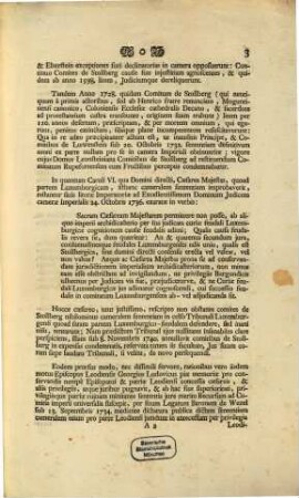 Pro Memoria Comitatum Rupefortensem partim a Ducatu Luxemburgensi, ...