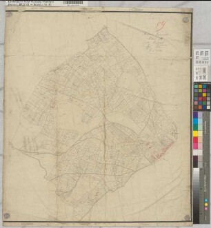 Mairie de Gressenich, Section B dite Gressenich, commune Gressenich. 1: 2500 (alte Urkarte)