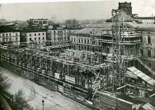 Bestelmeyer, German; München; Technische Hochschule (TH) - Baustellenfoto