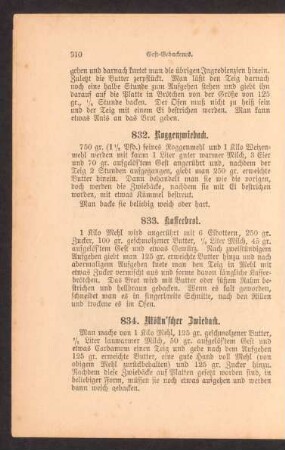 832. Roggenzwieback.