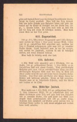 832. Roggenzwieback.