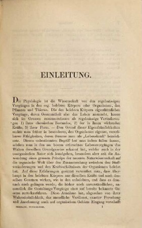Grundriß der Physiologie des Menschen