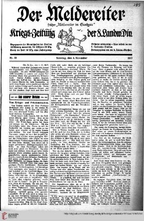Hefte 68-76, November-Dezember 1917