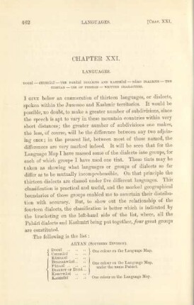 Chapter XXI. Languages