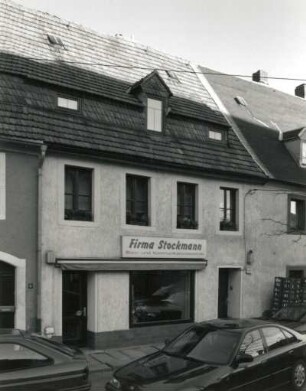 Mittweida,Technikumplatz 7. Wohnhaus mit Ladeneinbau