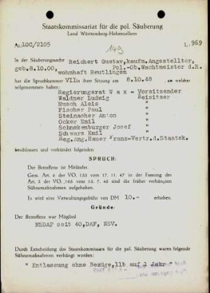 Reichert, Gustav