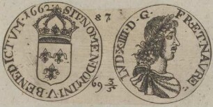 Bildnis von Ludwig XIV., König von Frankreich